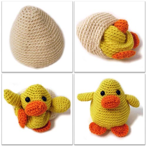 2014/26 Easter chick in an egg! UK Crochet Patterns