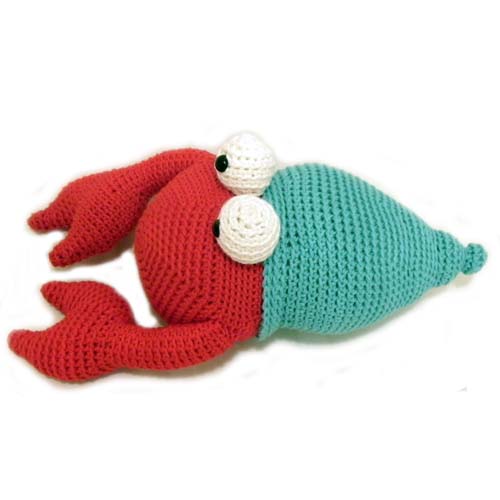 Jack the Hermit Crab Amigurumi Crochet Pattern