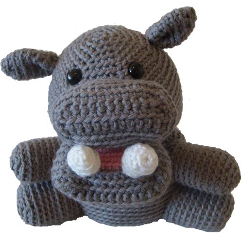 Robin the Hippo Amigurumi Crochet Pattern