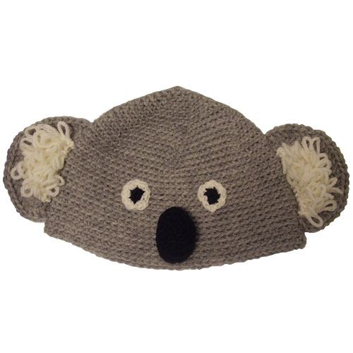 koala hat crochet pattern