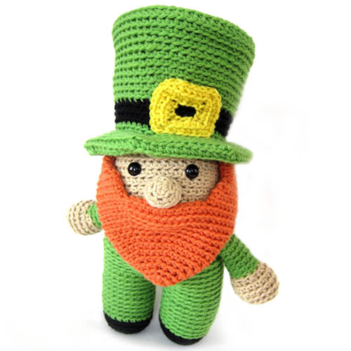 crochet leprechaun doll free pattern