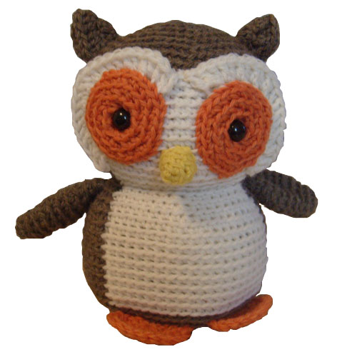 amigurumi crochet plush stuffed animal owl pattern