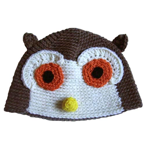 Owl Hat Crochet Pattern