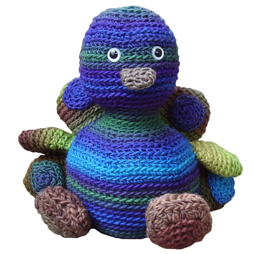 amigurumi crochet plush stuffed animal peacock pattern