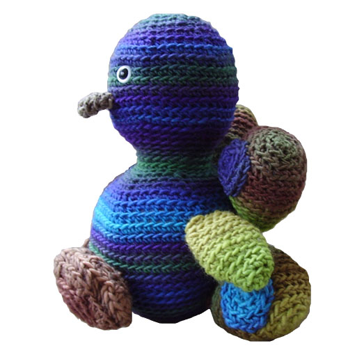 amigurumi crochet plush stuffed animal peacock pattern