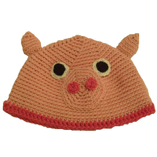 Pig Hat Crochet Pattern