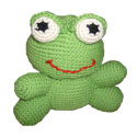 Amigurumi frog Crochet Pattern
